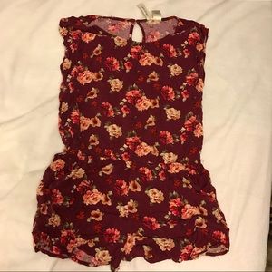 ❗️3/$12❗️Mimi Chica Floral Print Romper